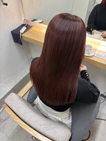 エクラートリアーラ 町田店(ECLART Reala) 暖色系ワインレッドカラー