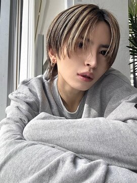 スライバイリアオオサカ(Sly By Ria OSAKA) メンズウルフ/メッシュカラー【梅田】【大阪】