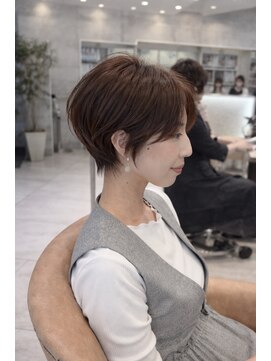 アンド ストーリーズ(&STORIES) ボブ前髪あり前髪なし面長丸顔小林/20代/30代/40代/ショート