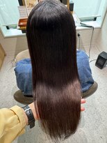 テラスヘアヴィラ 新潟駅南(TERRACEhairVilla)&nbsp;艶髪カラー同日施術縮毛矯正