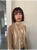 【cal】顔まわりレイヤー×シアーブラウン
