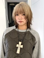 ノラ シンディ(NORA CYNDY) 裾カラー エンドカラー デザインカラー ハッシュカット