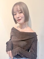 ザ ドッツ(THE DOTS)&nbsp;ボブ　ミルクティーベージュ　ハイトーン