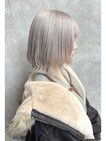 クレア 下北沢(CREA) ワンホンレイヤー/ミルクティーブロンド/ダークブルー/下北沢