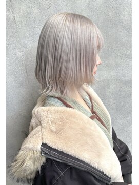 クレア 下北沢(CREA) ワンホンレイヤー/ミルクティーブロンド/ダークブルー/下北沢