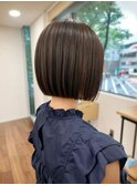 ショートカット/レイヤーカット/ベージュ/20代30代40代