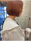 ミニボブ/ベージュ/hal泉中央駅前店