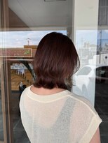 ビーグレイス シモエド店&nbsp;外はねセミディ×30代ふわっとレイヤー
