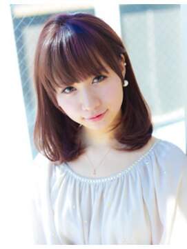 アフロート ディル(AFLOAT D'L) 《AFLOATディル裕二朗》ふわミディ可愛くオシャレなボブ