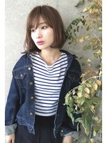 メアモーイ(MEER MOOI) 【MEERMOOI×SHUN】~ナチュラルストレートBOB~