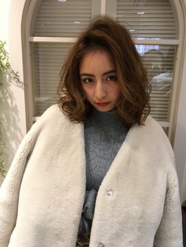 ロンド ルージュ 銀座店(Lond rouge) 【佐藤詩穂】大人かきあげバング