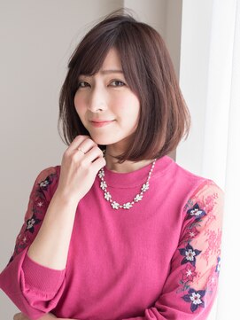 ヘアアンドエステ ヒロイン 西麻布本店(Hair&Esthe HIROIN) ミセスに人気!ナチュラルボブ『山村雄貴』