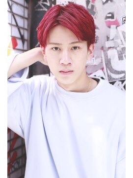 ネス(ness) [RIMMA]ディープレッド/センターパート/ネープレス