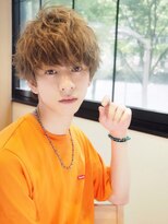 ネイビー(NAVY) ほつれスパイラルマッシュ