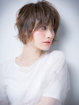 カバーヘア ブリス 上尾西口店(COVER HAIR bliss) *bliss上尾*やわらか質感★外国人風3Dカラー丸みショートx