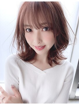 アリスバイアフロート 自由が丘(ALICe by AFLOAT) ひし形で小顔ミディ(たまねぎくびれセミディ