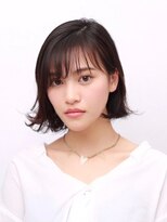 ピークアブー 原宿ハラカド(PEEK-A-BOO) 【PEEK-A-BOO】小顔に見える遊びのあるボブ 飯田健太郎