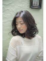 ヘアーミューズ リベロ(hair muse Livero) 【Livero】ふんわりミディ×黒髪 3