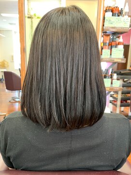 ムード 金沢文庫([mu;d]) 【山崎直樹】　ボブスタイル