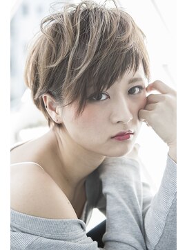 ミエル ヘア 新宿(miel hair) 【miel hair新宿】マッシュショート