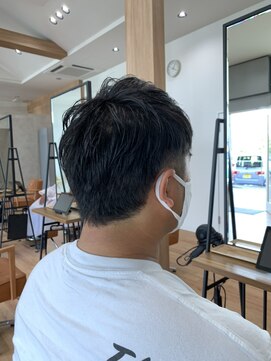 オルファ 我孫子店(OLFA) MEN’S HAIR/サーフカール/刈り上げセンターパート/我孫子