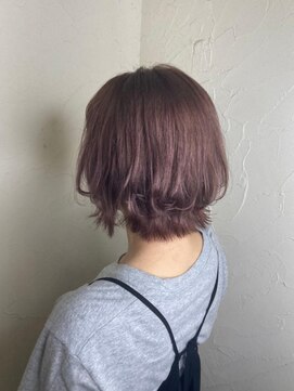 レイール 下北沢(Reir) 【Reir下北沢】*フェザーウルフボブ+ペールモーヴ*