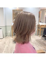 アコット(Acotto.)&nbsp;ミルクティカラー/ベージュ/ウルフショート[下北沢Acotto]