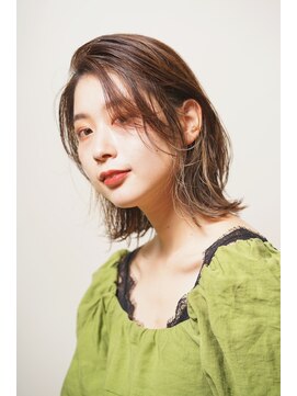 リセテラス (Lycee terrace) かきあげバング*外ハネレイヤーボブ