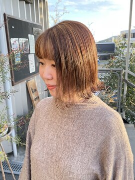 プライベートサロン キッテ(private salon kitte.) 柔らか外はねボブ