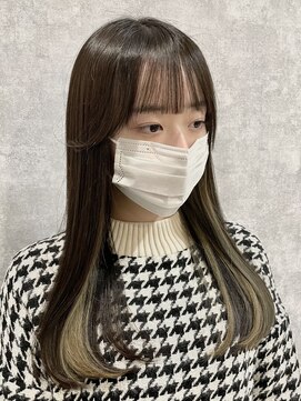 ランガリ ヘアアンドスパ(Rangali Hair&Spa) 【別府 ランガリ】イヤリングカラー