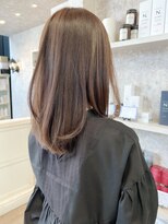 キャアリー(Caary)&nbsp;福山市美容室Caary人気 春ナチュラルさらさらストレート