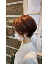 ルコルテイラーオブビューティー 国分寺(LUCOLU Tailors of beauty) ナチュラルショート×ピンクベージュ
