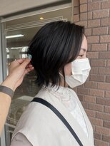 ベルバイヘアスイッチ(by hairswitch)&nbsp;似合わせ大人ショートカットレイヤー黒髪ショートボブ３０代