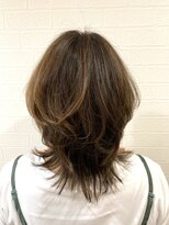えほん美容室&nbsp;軽くて爽やか★ウルフレイヤースタイル