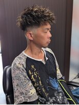 バーバーバー 都賀(BARBER-BAR)&nbsp;ツイストパーマ1ヶ月半後