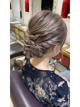 ネオリーブ チッタ 阿佐ヶ谷店(Neolive citta) 編み込みフルアップ【ミサキ】