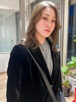 バランス ヘアーアンドアイラッシュ 野田店(balance.)&nbsp;ハイトーンオリーブベージュ