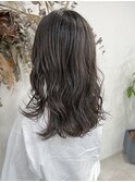 ナチュラルハイライトダークグレージュ