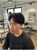 癖を活かしたニュアンスセンターパート