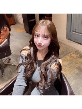 アルーシェ 新宿店(Alushe) ベージュ×韓国風巻き