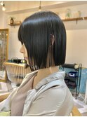 きりっぱなしボブ☆美髪ボブ/美髪縮毛矯正[北千住]