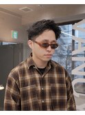 メンズショートパーマ