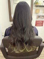 シエル(Ciel)&nbsp;グラデーションカラー★オリーブグリーン