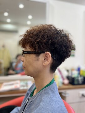 トベトベ(tobe tobe) ツーブロックマッシュ　ツイストスパイラルパーマ