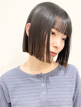 モリオフロムロンドン 松戸店(Morio from London) 【松戸 石山】切りっぱなしボブ酸熱トリートメント