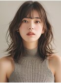 ★グレージュデザインカラーハッシュカットツートンカラーボブ