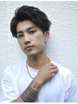 フリーク バーバーショップ 都島店(FREAK BARBER SHOP) 毛流れニュアンスピンパーマ