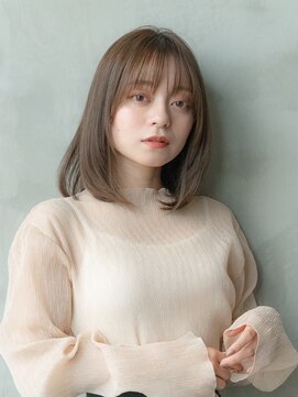 イルハバナ 渋谷(ill HAVANA) 前髪　こなれミディ　イメチェン　髪質改善　ミディアムレイヤー