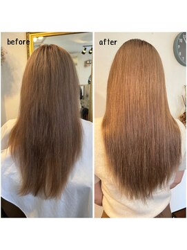 エクステンション キュー(extension Q) プルエクステ/プラチナ毛質42cm(胸上)