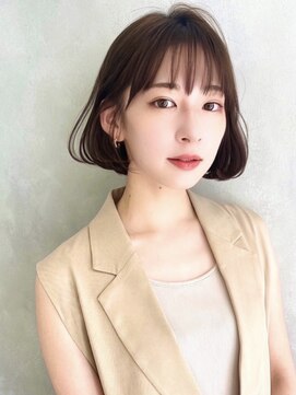 アンク(ank) 愛され大人ボブ/大人可愛い/小顔/20代30代40代くすみベージュ